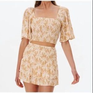 RIP CURL Palms skirt/ top
